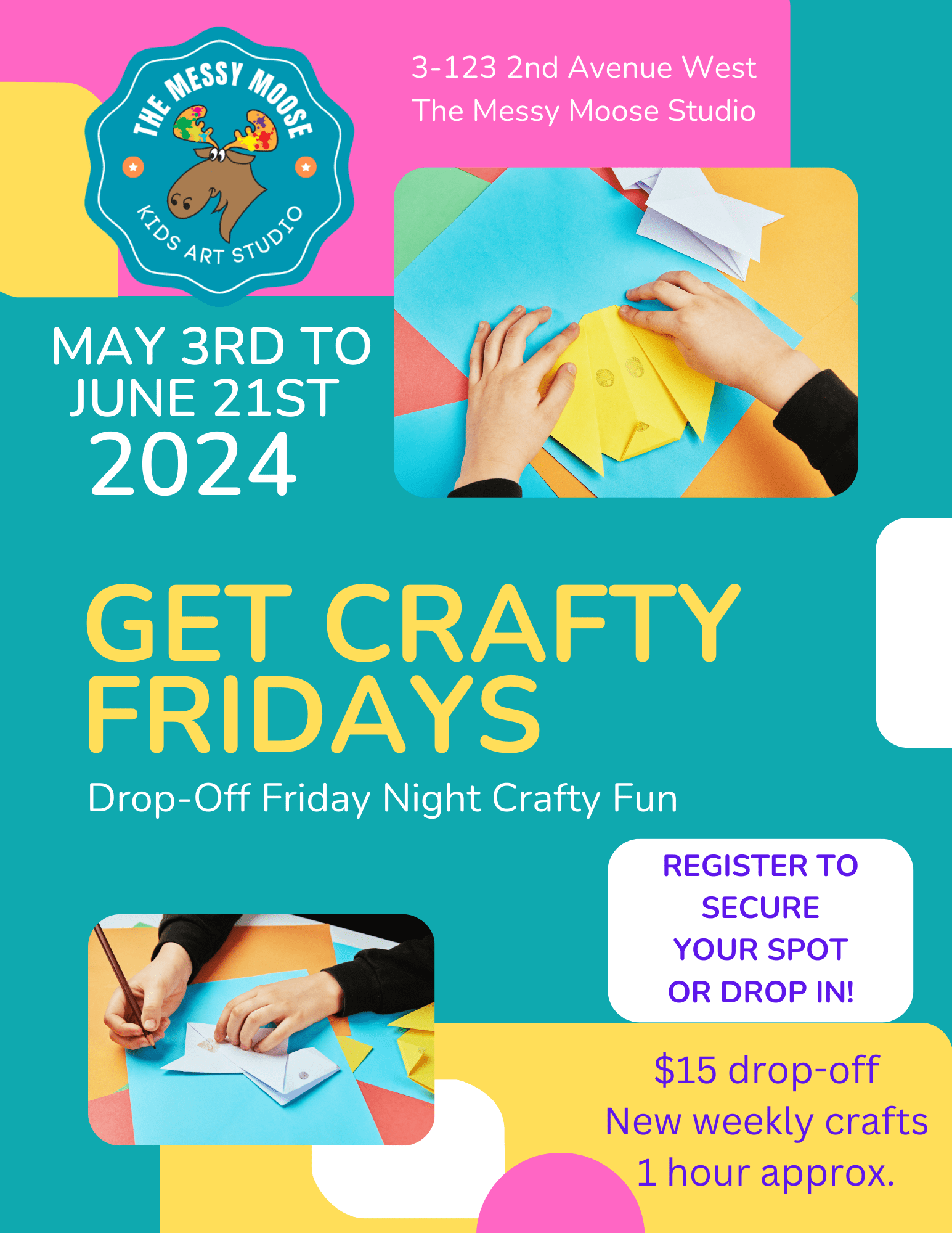 Get Crafty Fridays • Urban Casual Cochrane